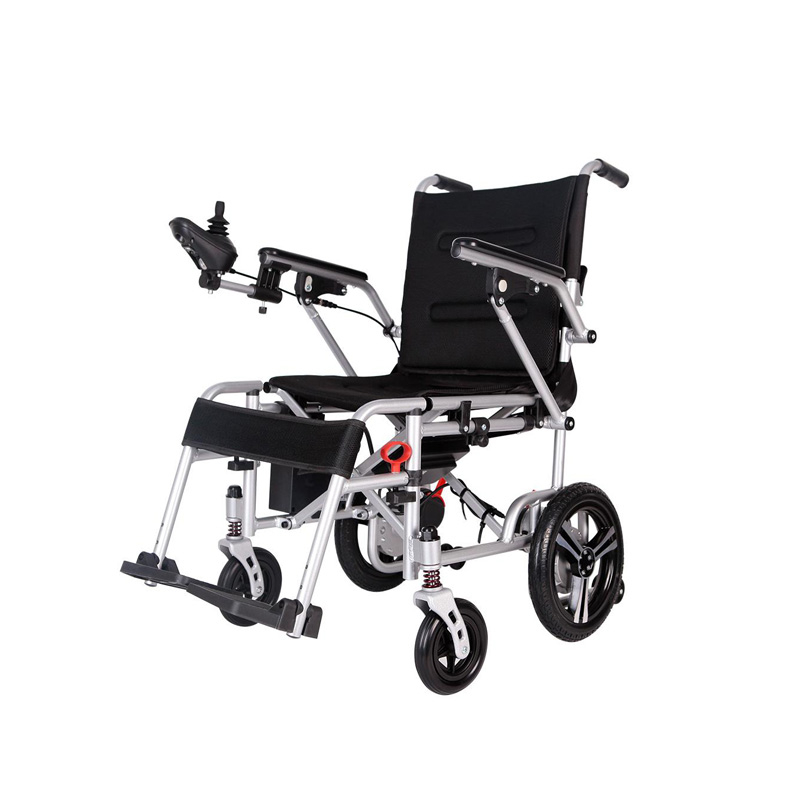 NXN20-205 Silla de ruedas eléctrica portátil plegable de aluminio ligero