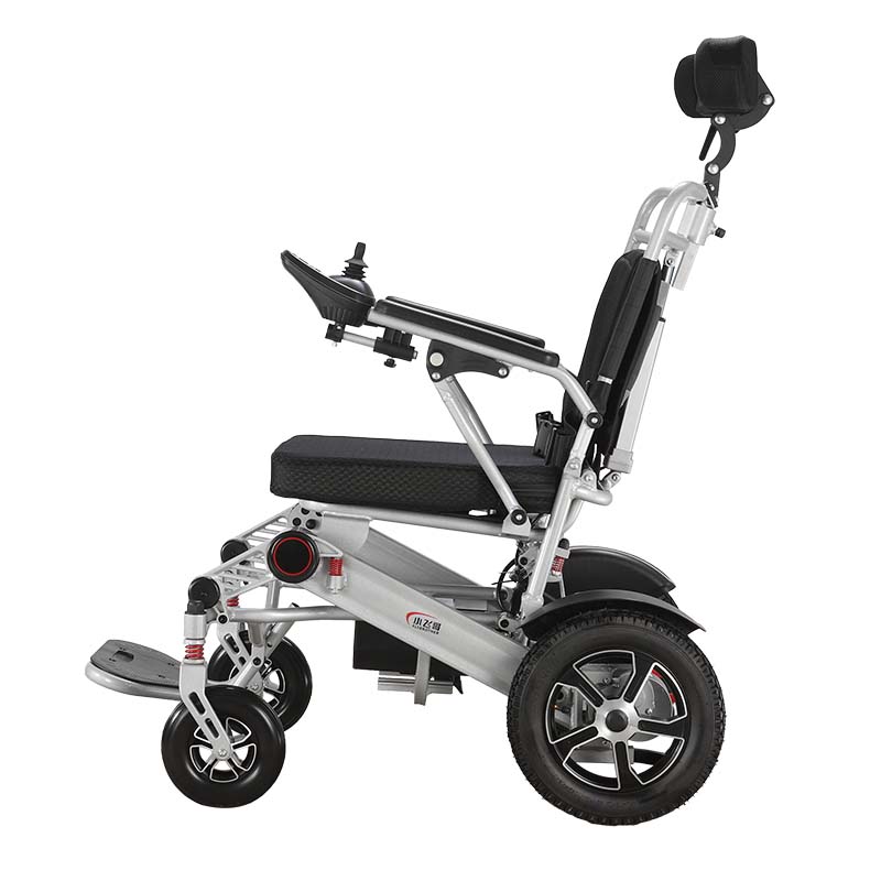 XFGW25-203AB Silla de ruedas eléctrica plegable con respaldo reclinable para personas mayores