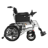 Viajes en silla de ruedas eléctrica de acero con freno Bigwheel XFGW25-108XL