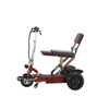 DDT076 Scooter de movilidad eléctrica de acero plegable de 3 ruedas 
