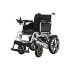 Viajes en silla de ruedas eléctrica de acero con freno Bigwheel XFGW25-108XL