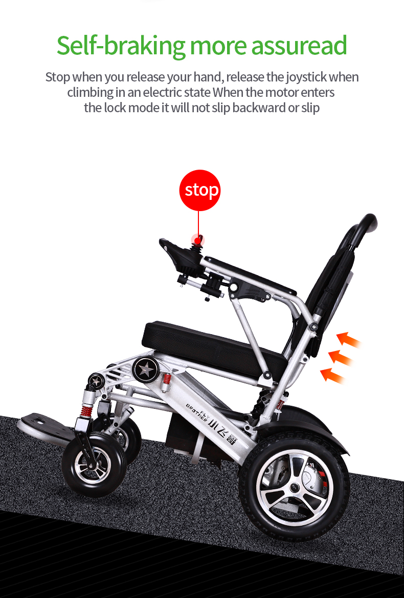 el&eacute;ctrica motorizada silla de ruedas