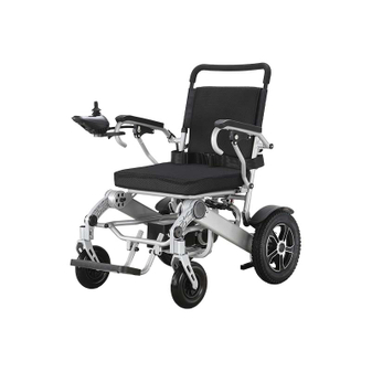 XFGW25-203 ALUMINIO ALUMINIO Viajamiento plegable silla de ruedas eléctrica para ancianos 