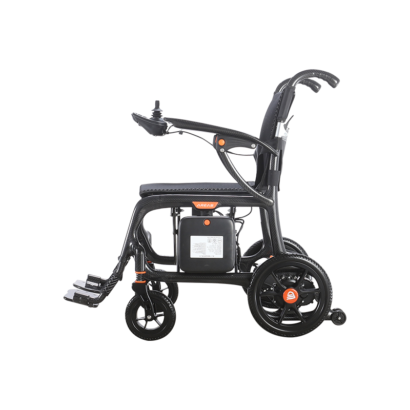 XFGN15-209 Silla de ruedas eléctrica portátil de fibra de carbono para personas mayores 