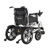 Viajes en silla de ruedas eléctrica de acero con freno Bigwheel XFGW25-108XL