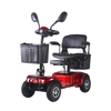 DDF107 Scooter de movilidad eléctrica portátil de 4 ruedas para exteriores