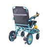 XFGN18-218 silla de ruedas eléctrica ligera plegable portátil azul