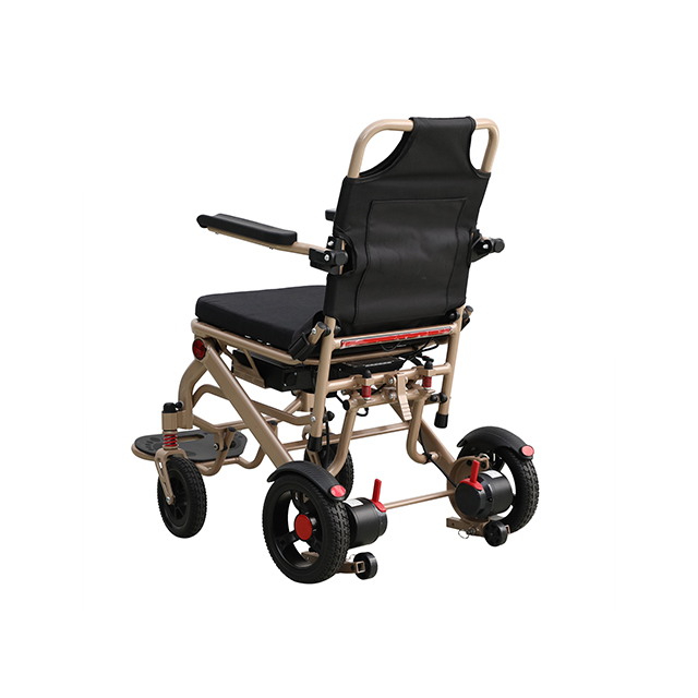 228 silla de ruedas eléctrica de aluminio de aleación interior 
