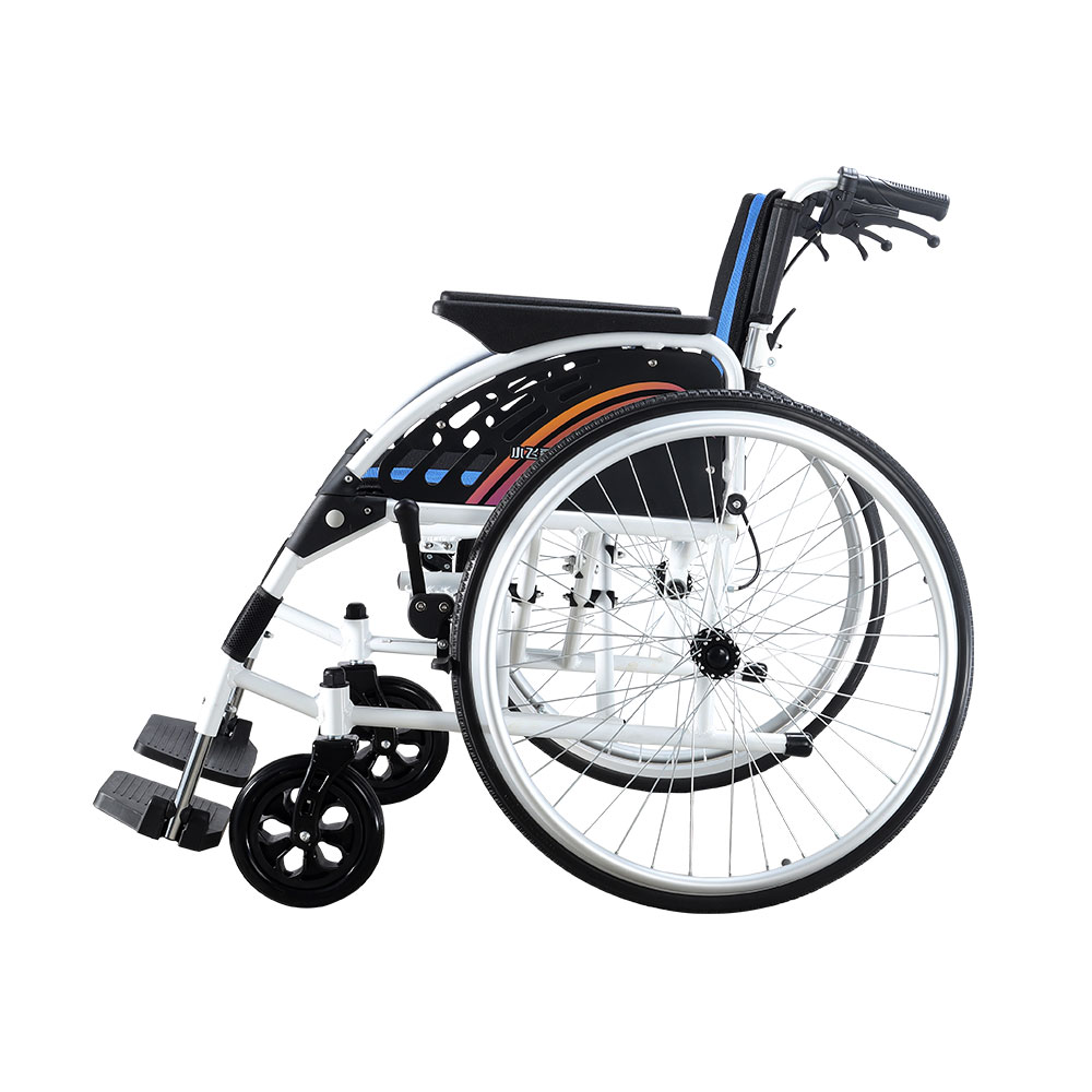 XFG03 Silla de ruedas manual deportiva compacta, plegable y liviana