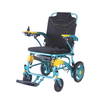 XFGN18-218 silla de ruedas eléctrica ligera plegable portátil azul