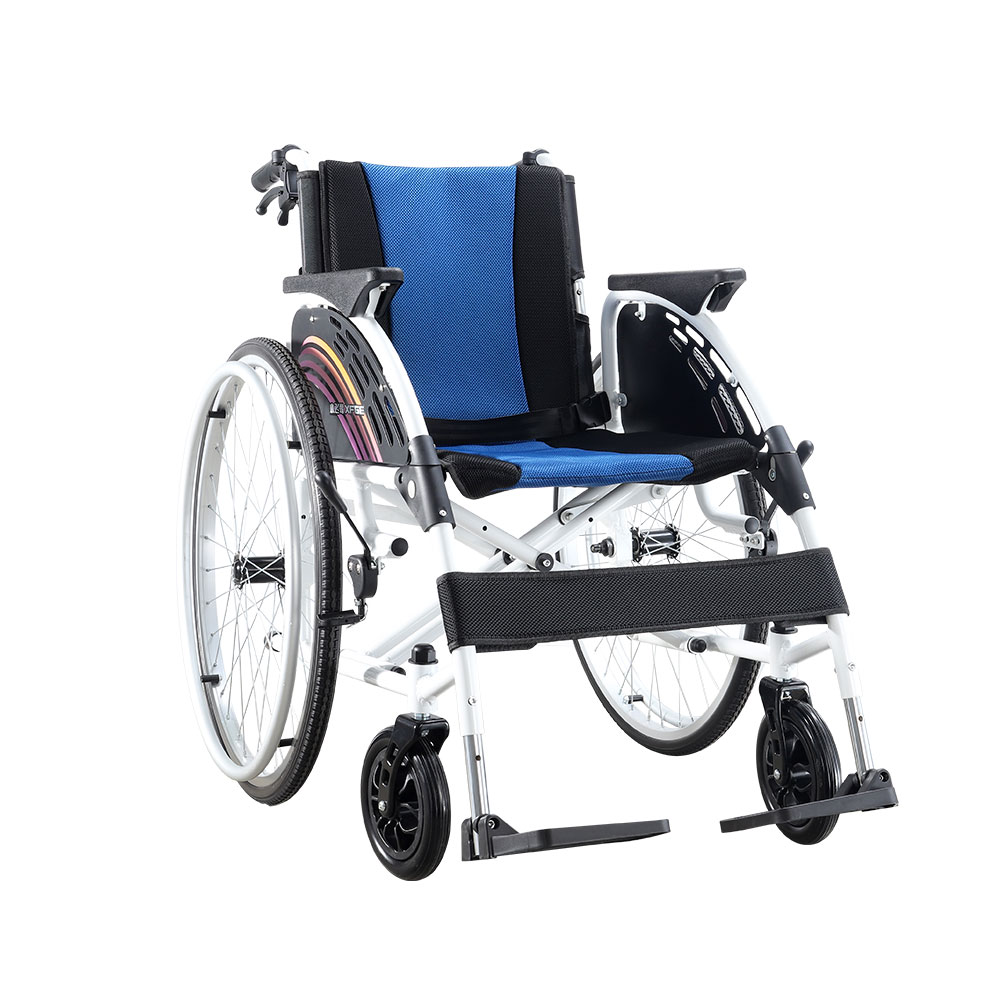 XFG03 Silla de ruedas manual deportiva compacta, plegable y liviana