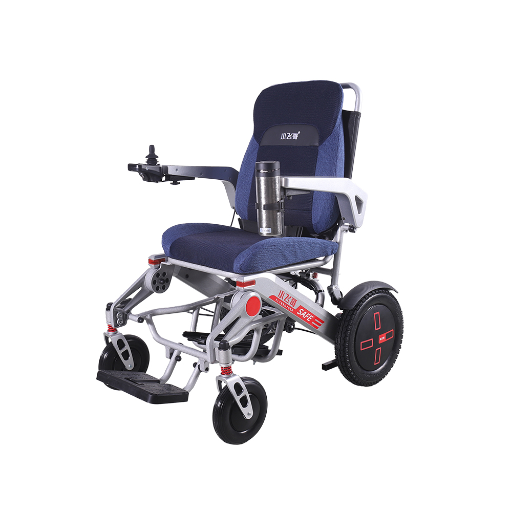 223 silla de ruedas eléctrica de alta tecnología de aleación de aluminio