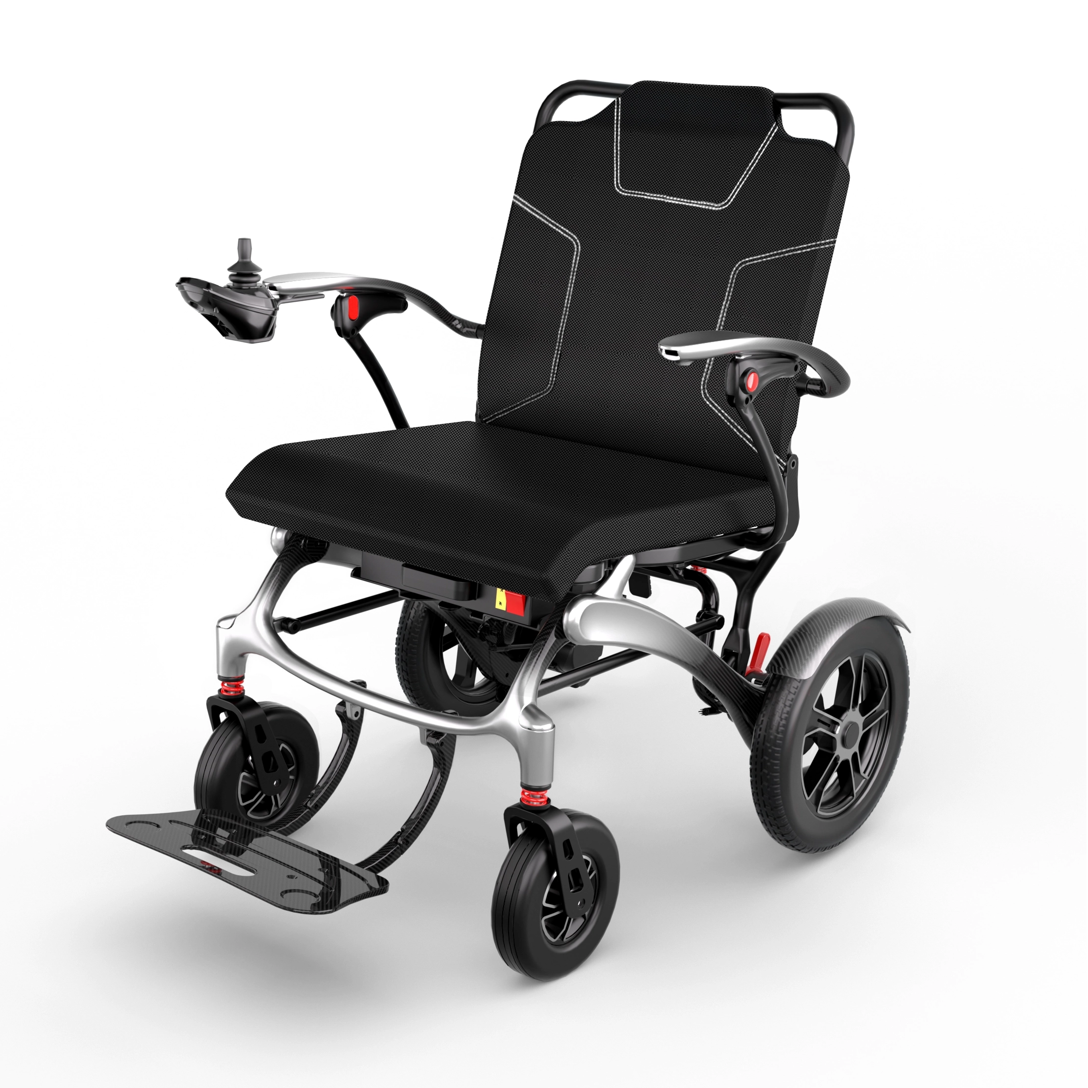 Silla de ruedas eléctrica ligera de fibra de carbono 300 